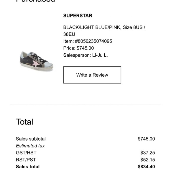 Golden Goose Superstar - Picture 4 of 4